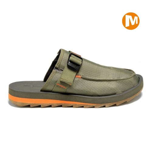 Pánské Sandály Merrell Alpine Clog Olivy Zelené (CZ. IRMDZ)